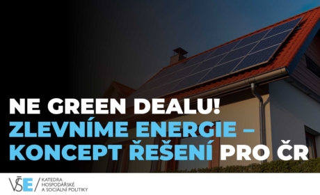 NE Green Dealu! Zlevníme energie – KONCEPT ŘEŠENÍ PRO ČR
