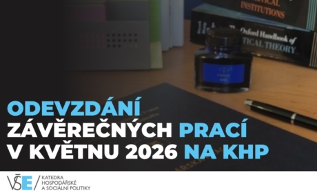 Odevzdání závěrečných prací v květnu 2026 na KHP
